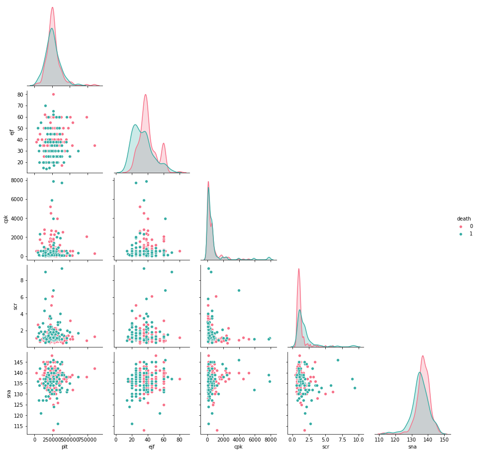 Numerical features